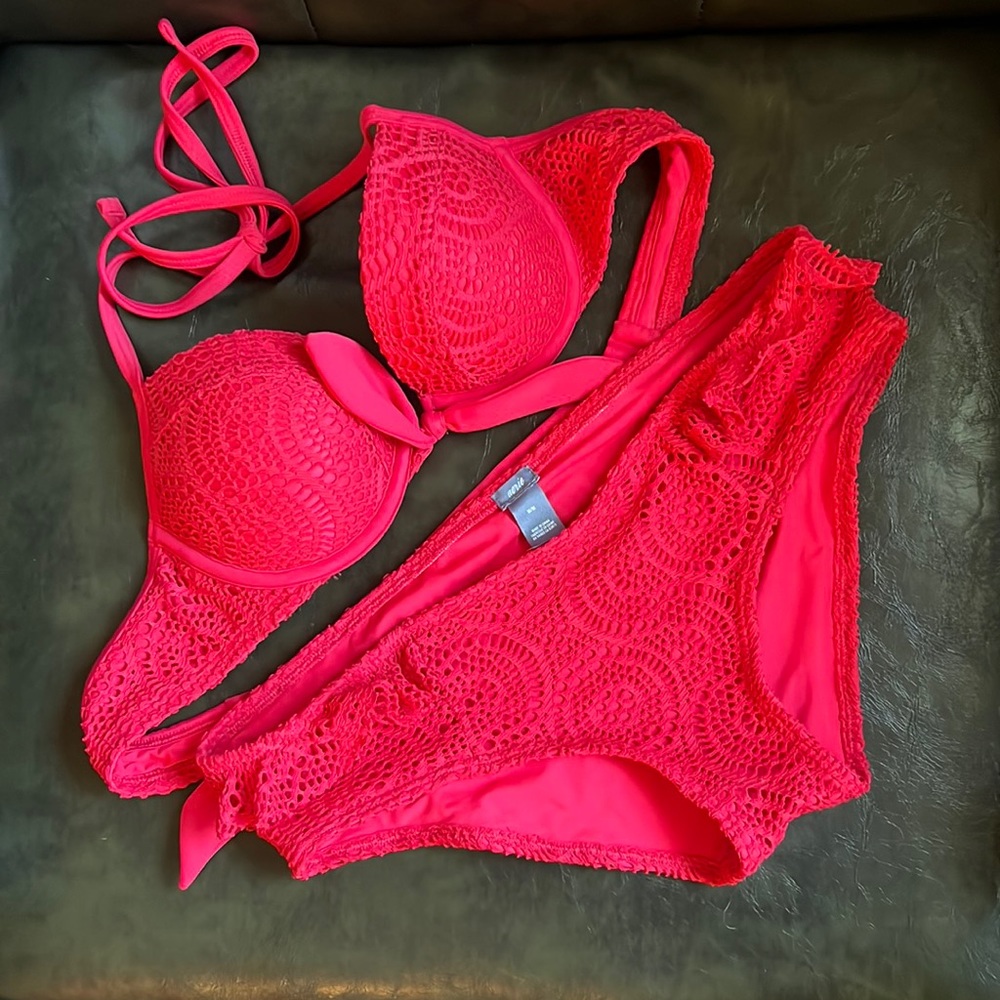 Aerie Push-up Lace Bikini